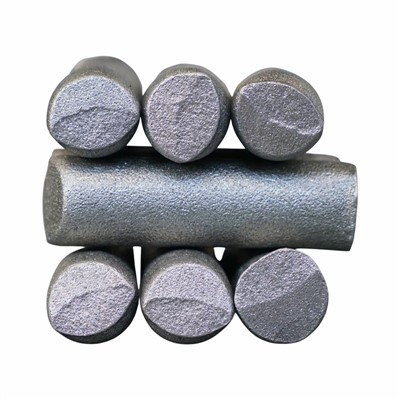 Gryna geležinė lazdelė be plaukų linijos